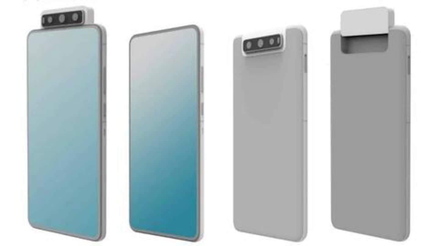 Huawei patents smartphone design with triple-lens rotating camera