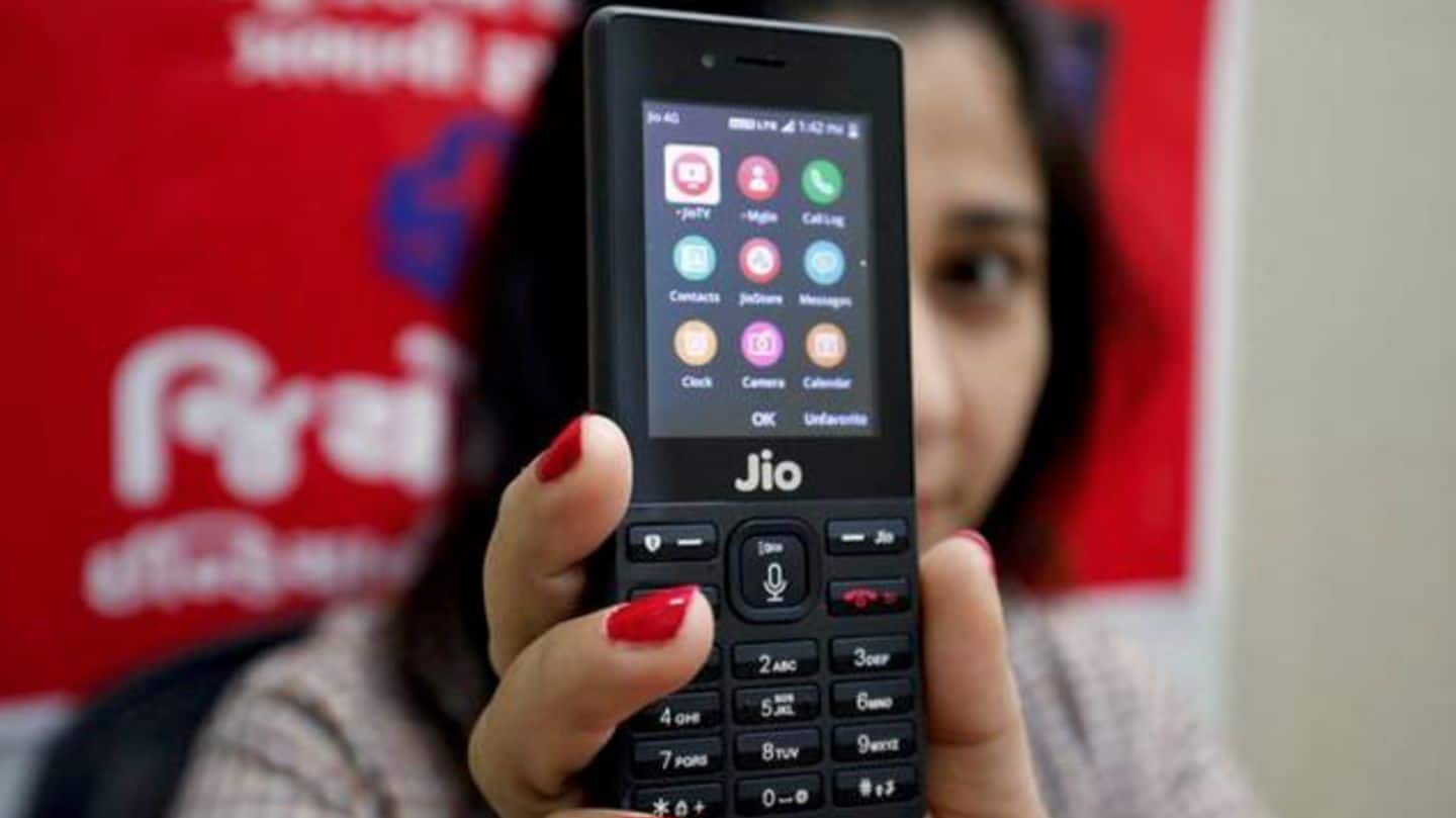 For Rs. 1,095, you can exchange your feature-phone for JioPhone
