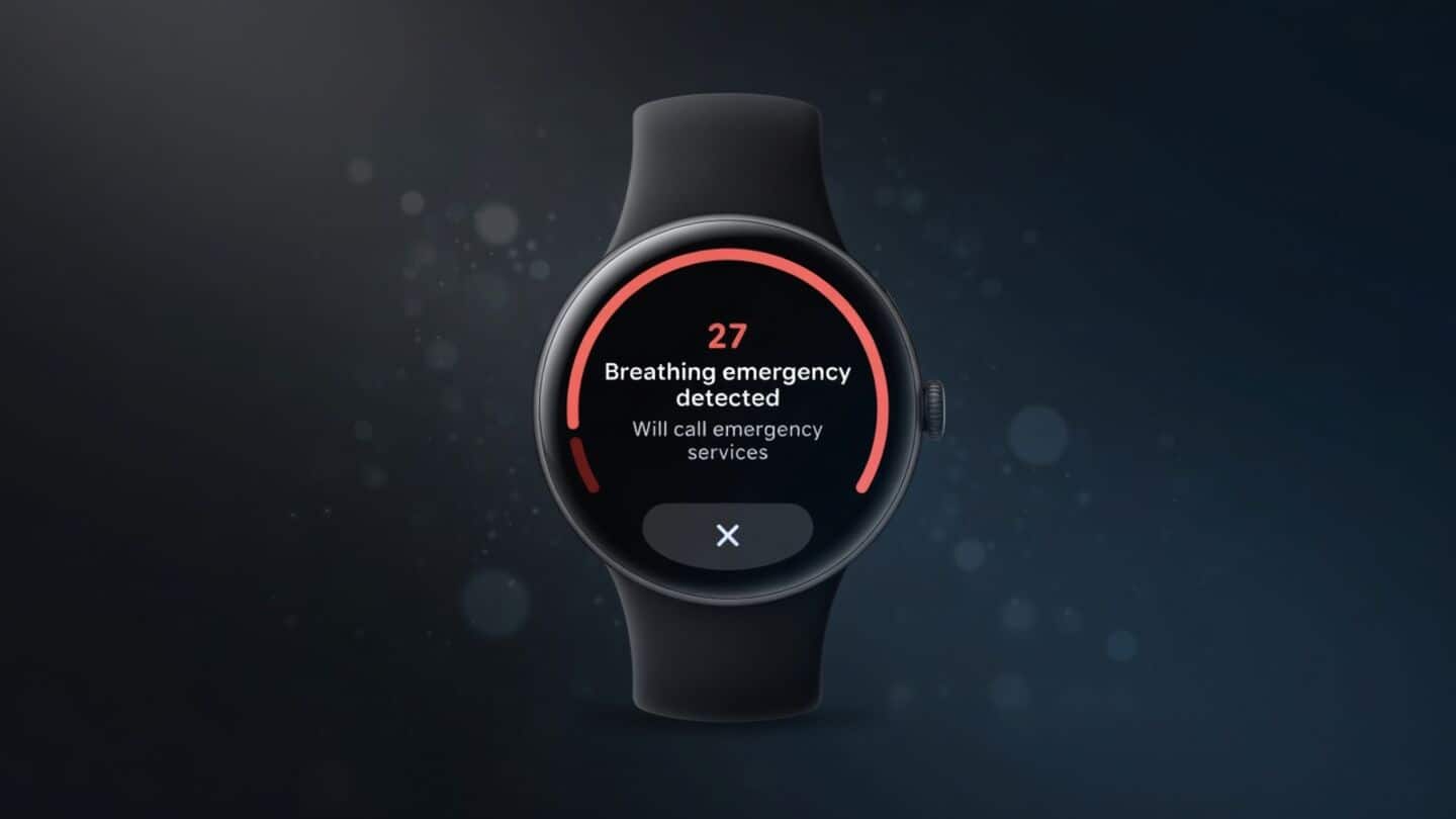 How Pixel Watch 5 can detect breathing emergencies