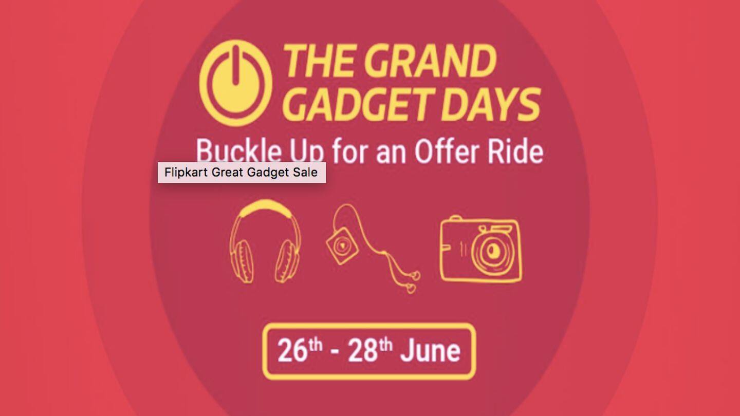 Flipkart's Grand Gadget Days sale: All details here