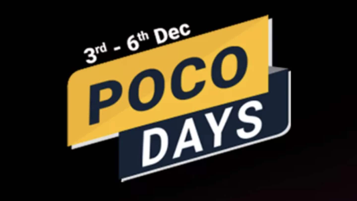 Flipkart 'POCO Days' sale: Top deals on affordable POCO smartphones