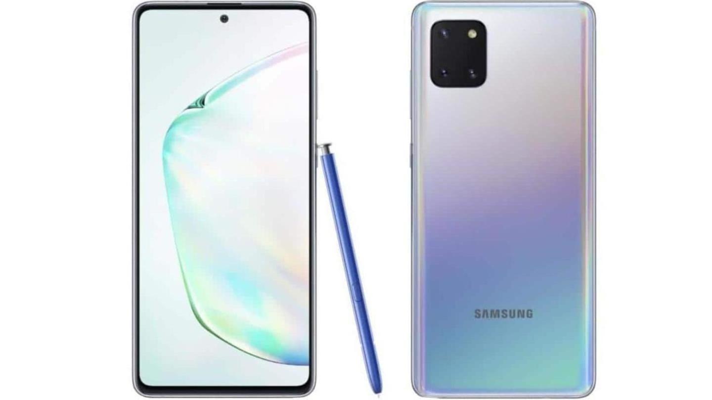 Recalling the Galaxy Note10 Lite Recalling the Galaxy Note10 Lite