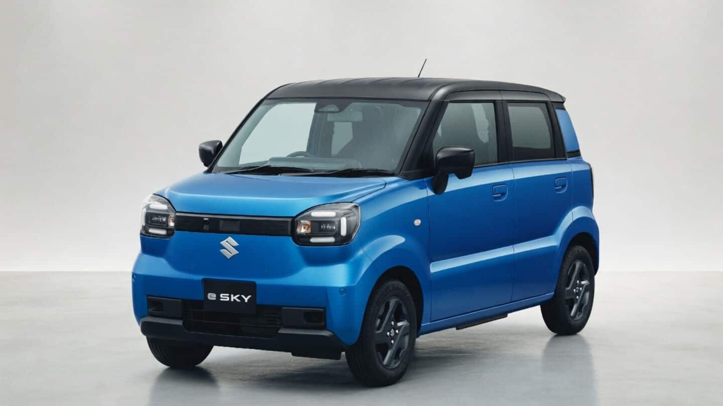 Suzuki unveils e-Sky, its first electric kei car