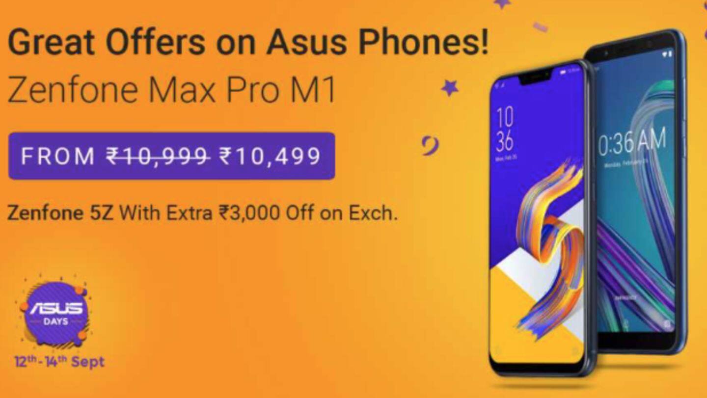 ASUS Sale on Flipkart: These smartphones are available on discount