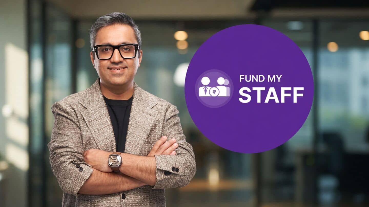 What is Fund My Staff, Ashneer Grover's new fintech start-up?