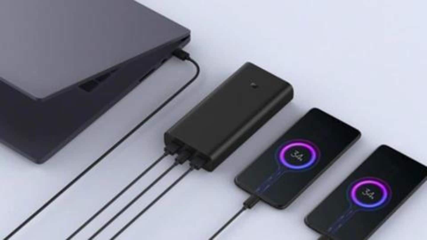 Xiaomi's new 50W power bank and 30W wireless charger Xiaomi's new 50W power bank and 30W wireless charger