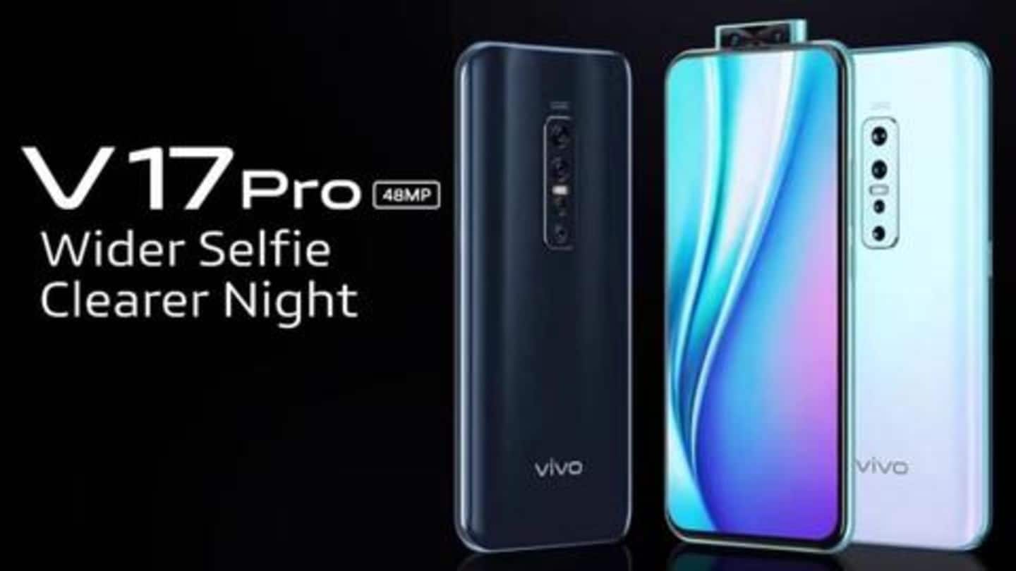India-bound Vivo V17 Pro's specifications leaked, will offer six cameras