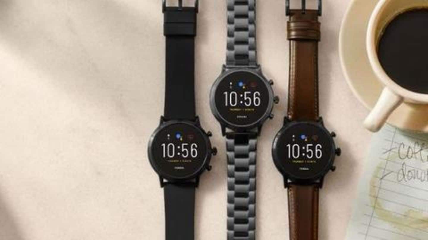 Fossil Gen 5 smartwatches launched, price starts at Rs. 23,000
