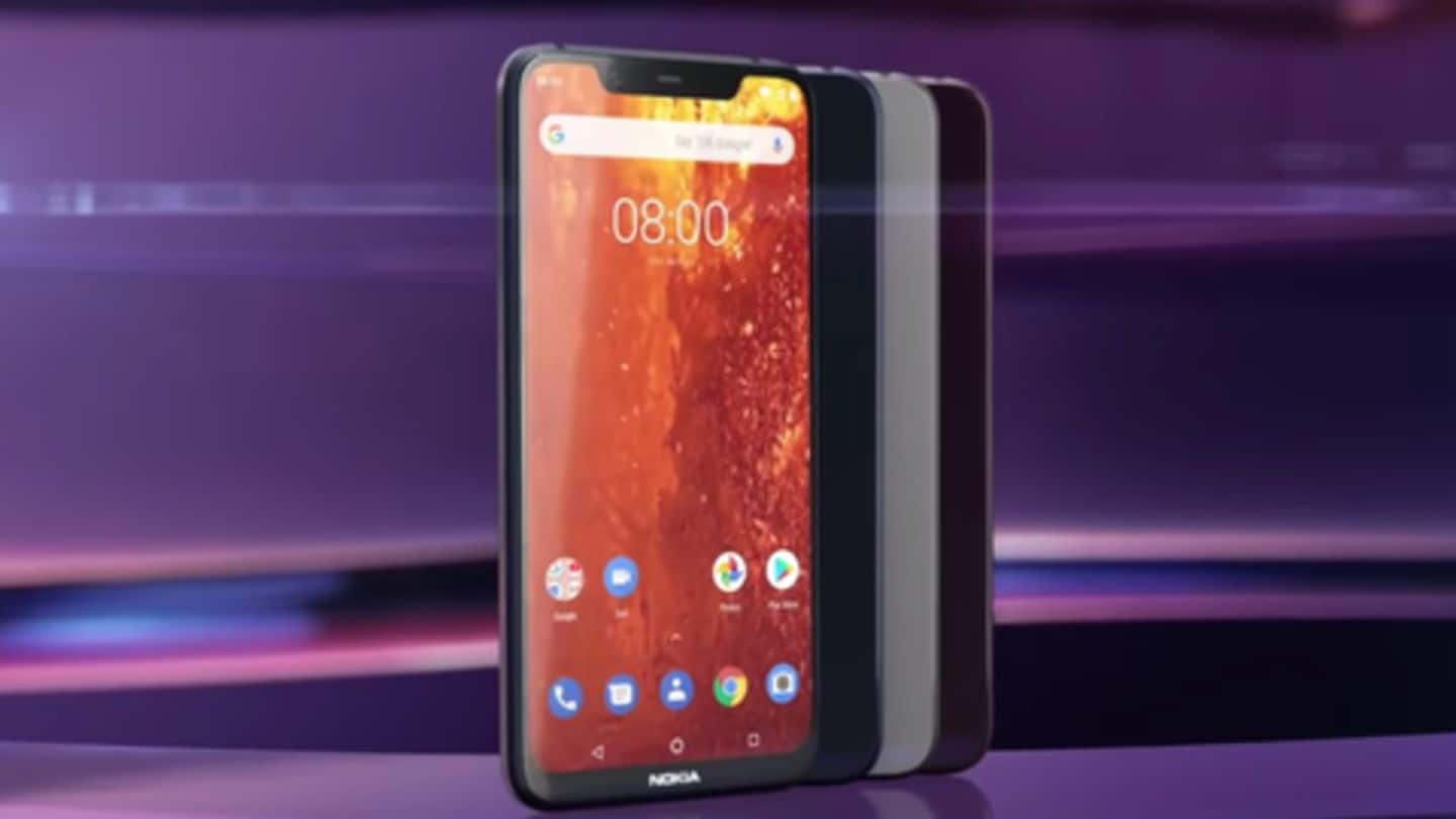 Nokia 8.1 launched in India for Rs. 26,999