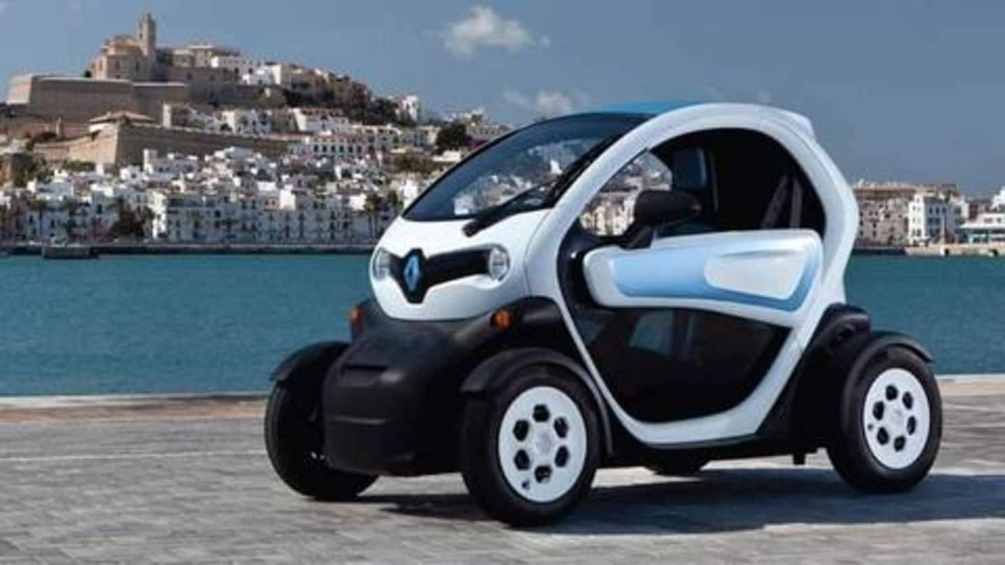 Renault 1 Seater Electric Car
