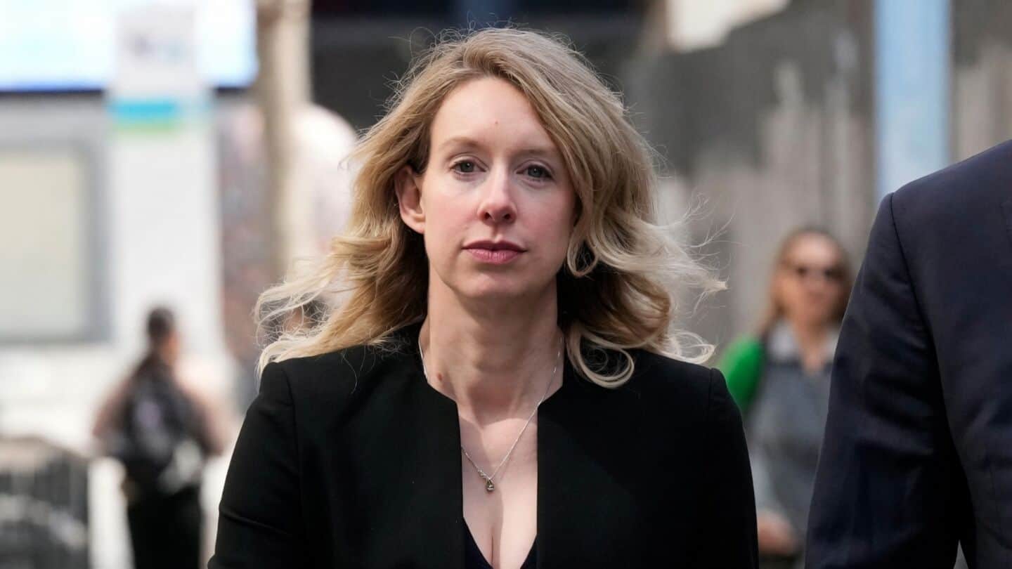 Elizabeth Holmes to leave prison for halfway house in 2027