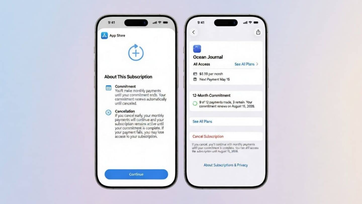 Pay monthly, commit yearly: Apple announces new App Store subscriptions
