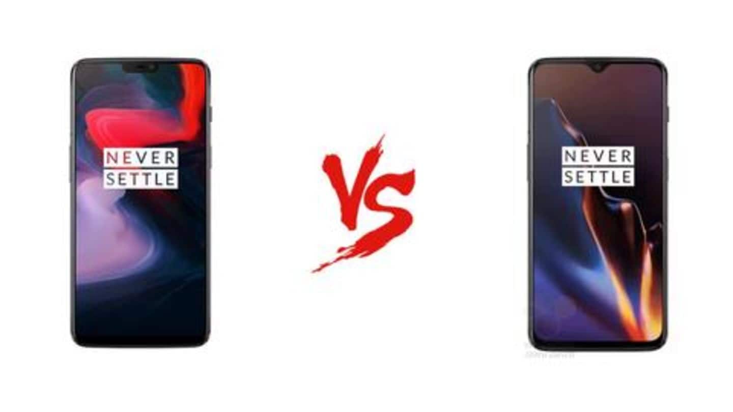OnePlus 6T v/s OnePlus 6: What's same, and what's different?