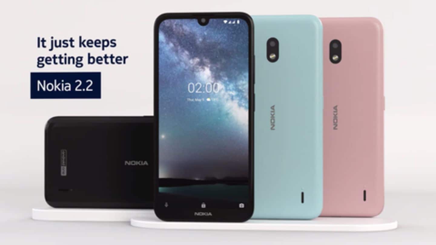 At Rs. 6,999, Nokia 2.2 arrives as cheapest Android-One phone