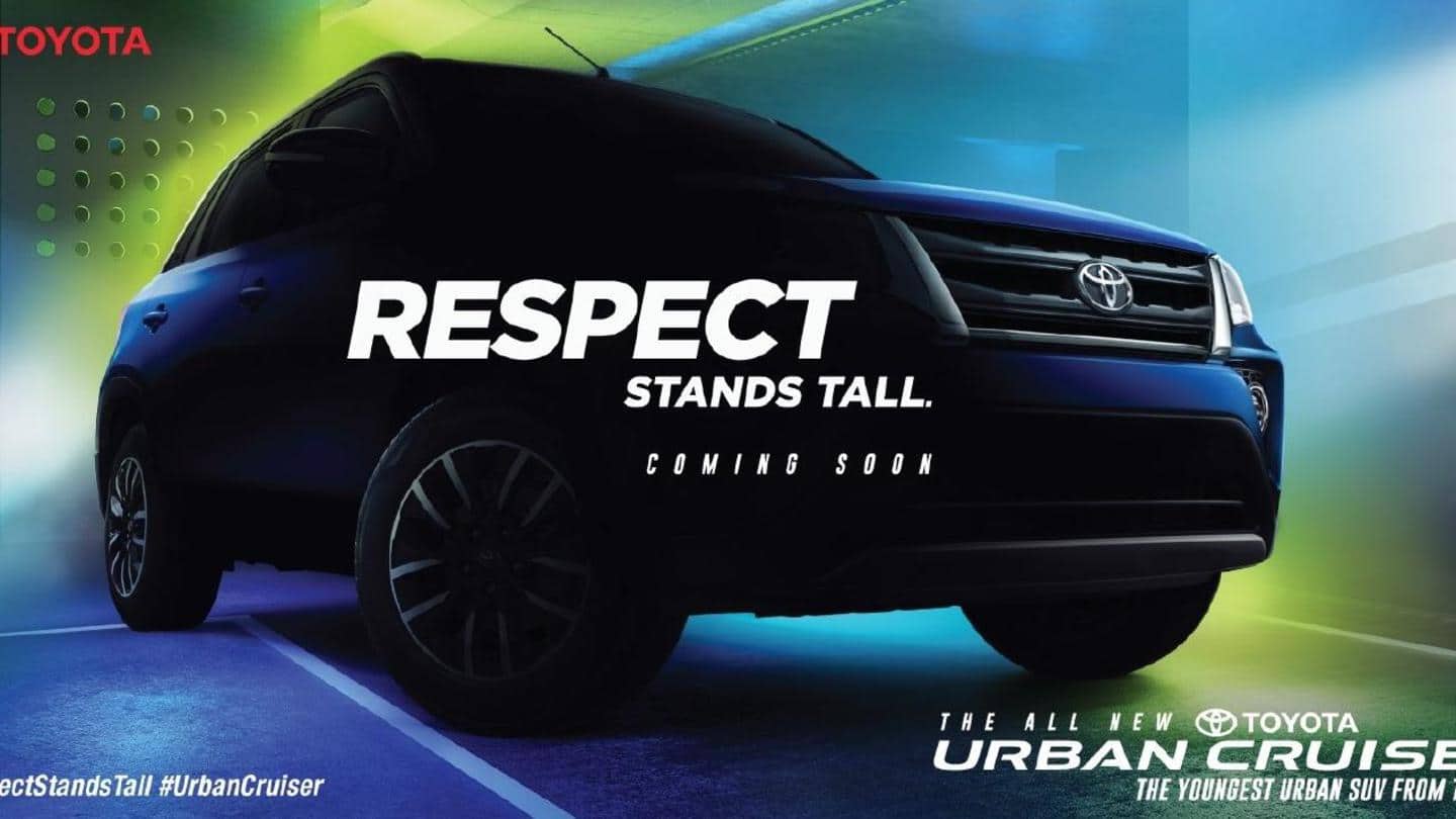 Ahead of launch, Toyota Urban Cruiser's specifications, booking details revealed