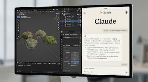 Claude can now control Photoshop, Blender