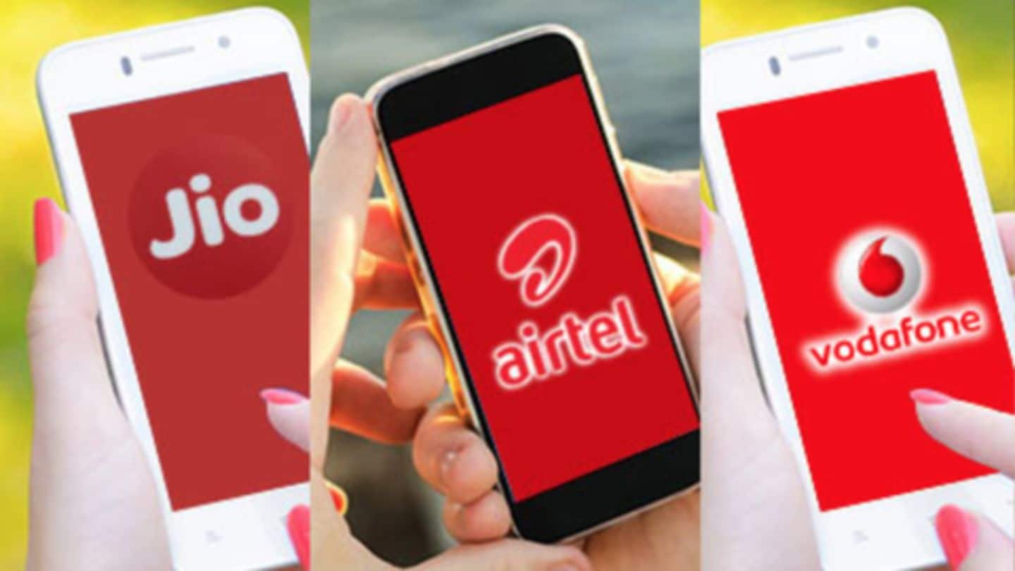 Best Jio, Airtel, Vodafone, Idea unlimited plans under Rs. 500
