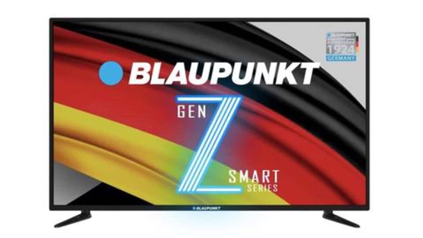 Blaupunkt launches new Gen Z LED smart TVs in India