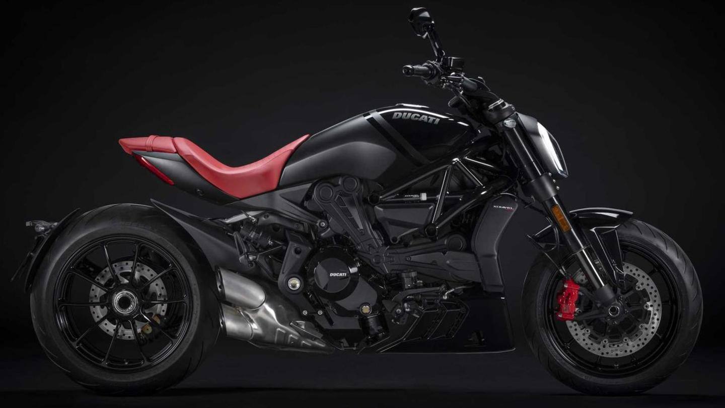 Ducati XDiavel Nera, limited to just 500 units worldwide, announced