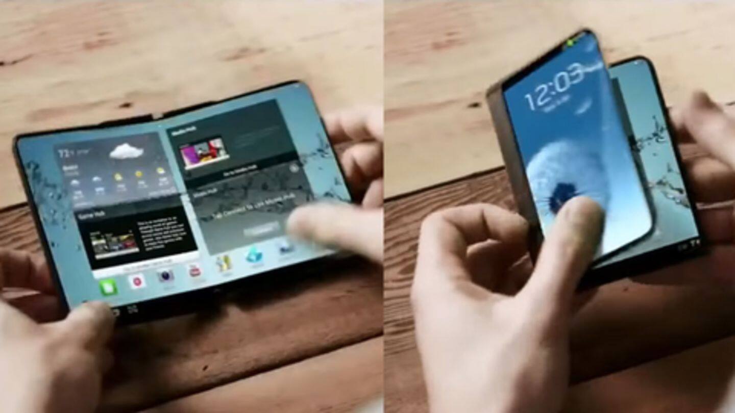 Samsung teases its foldable smartphone ahead of November 7 unveiling