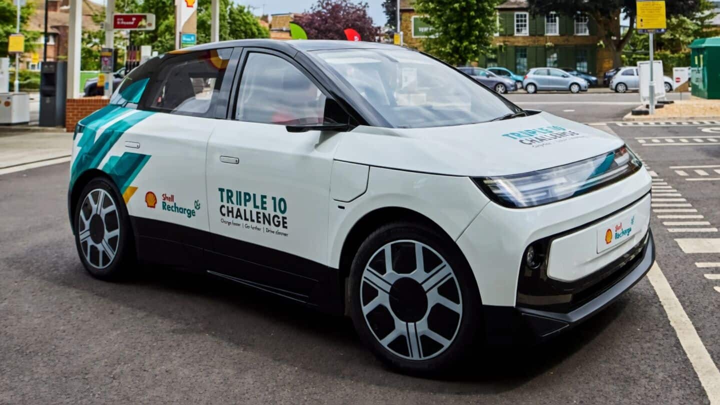 Oil giant Shell's EV concept charges in under 10 minutes