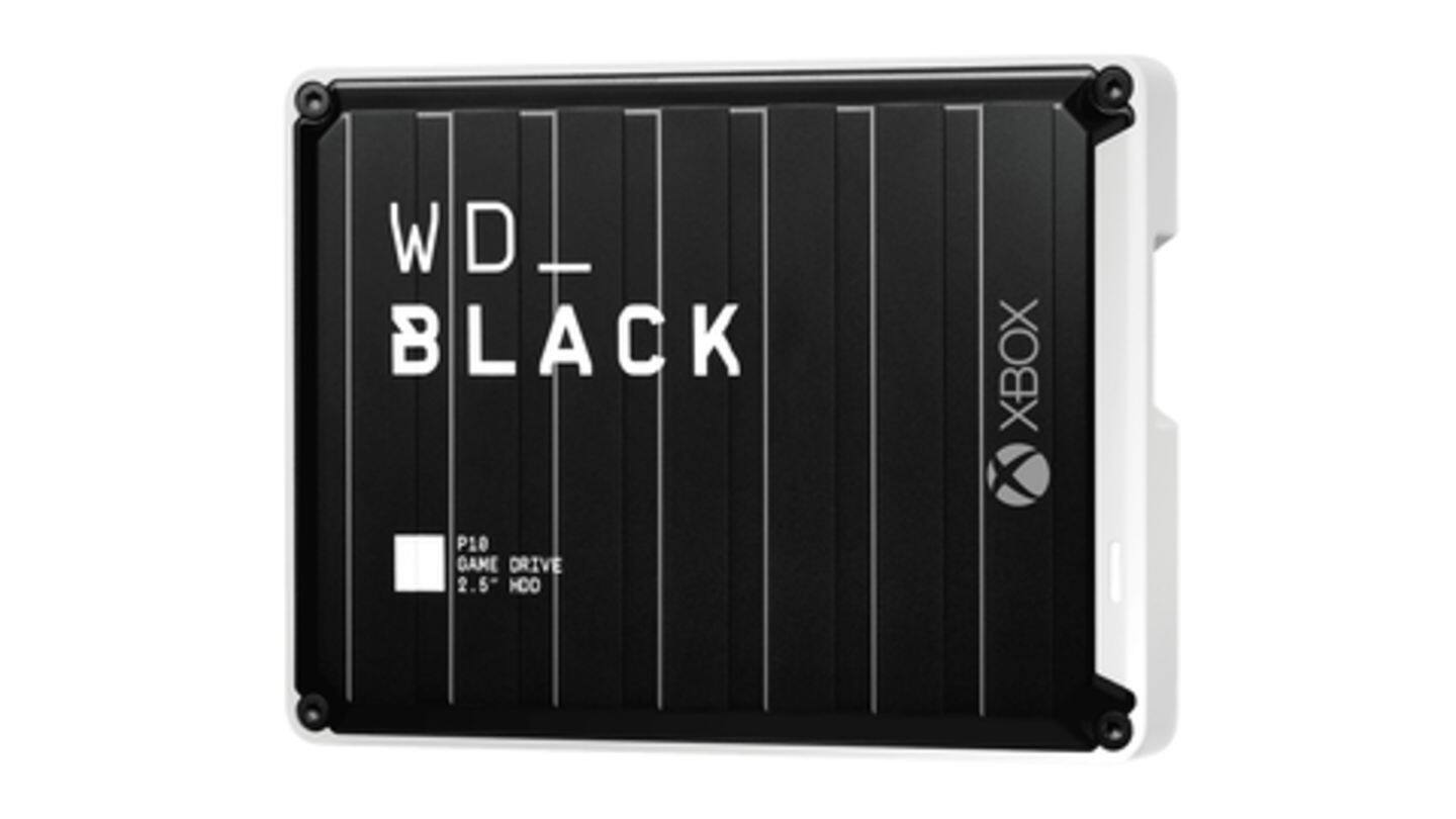 WD Black D10 Game Drive for Xbox One WD Black D10 Game Drive for Xbox One