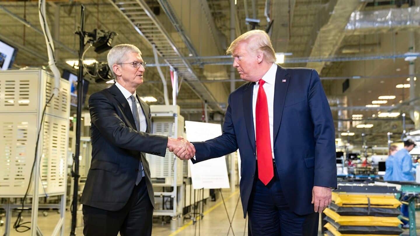 Make iPhones in US, not India—Trump threatens Apple with tariffs Make iPhones in US, not India—Trump threatens Apple with tariffs