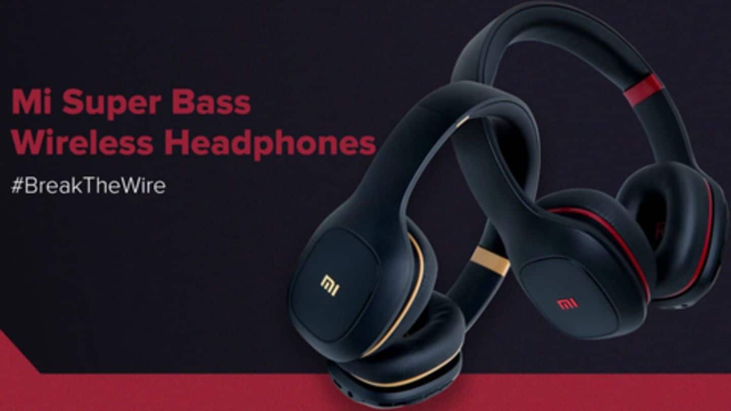 Xiaomi Mi Superbass wireless on-ear headphones launched at Rs. 1,800