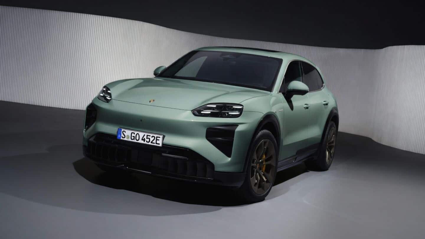 Porsche Cayenne Electric debuts in India at ₹1.77 crore