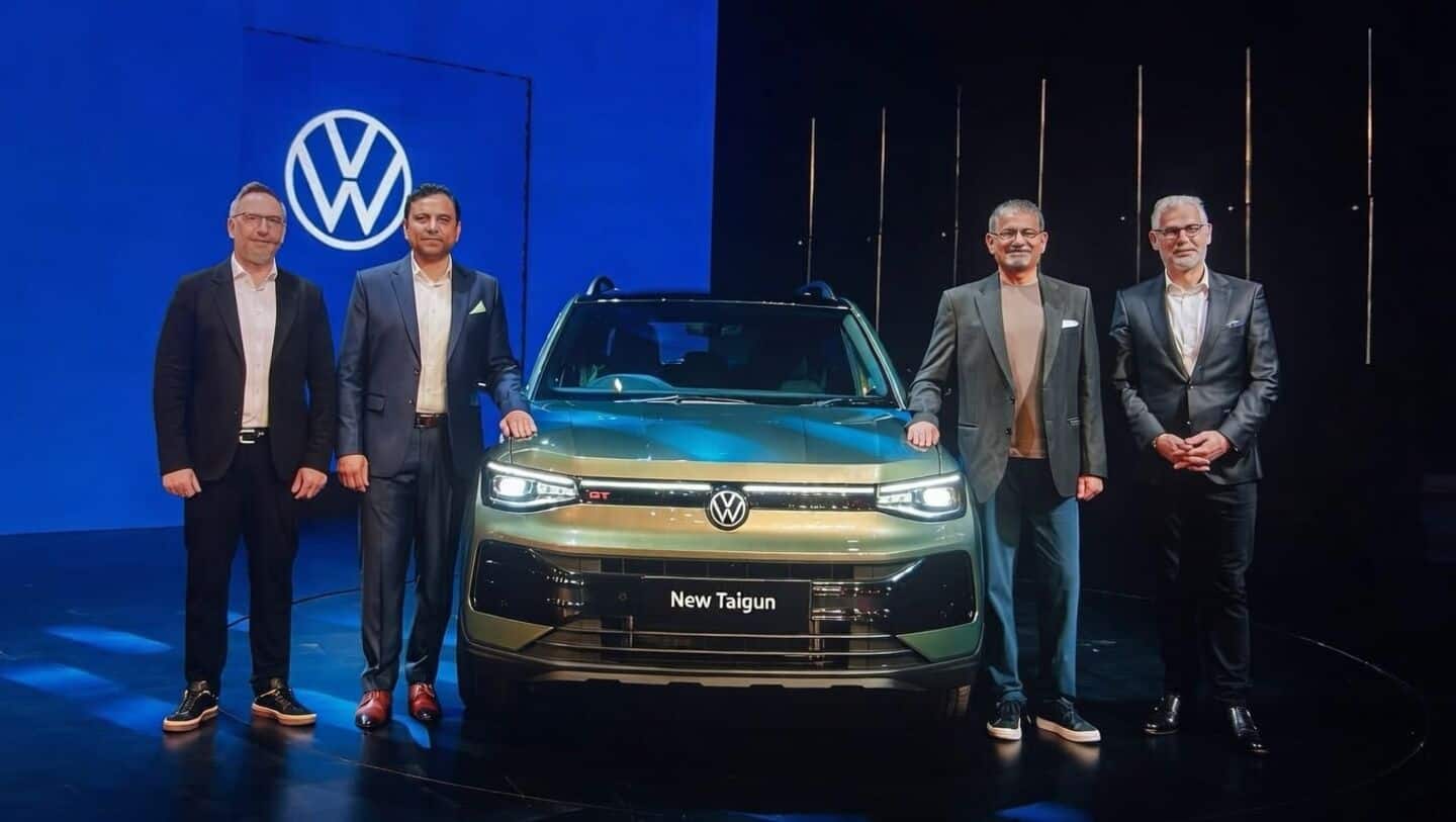 Volkswagen Taigun (facelift) debuts in India: Check what's new