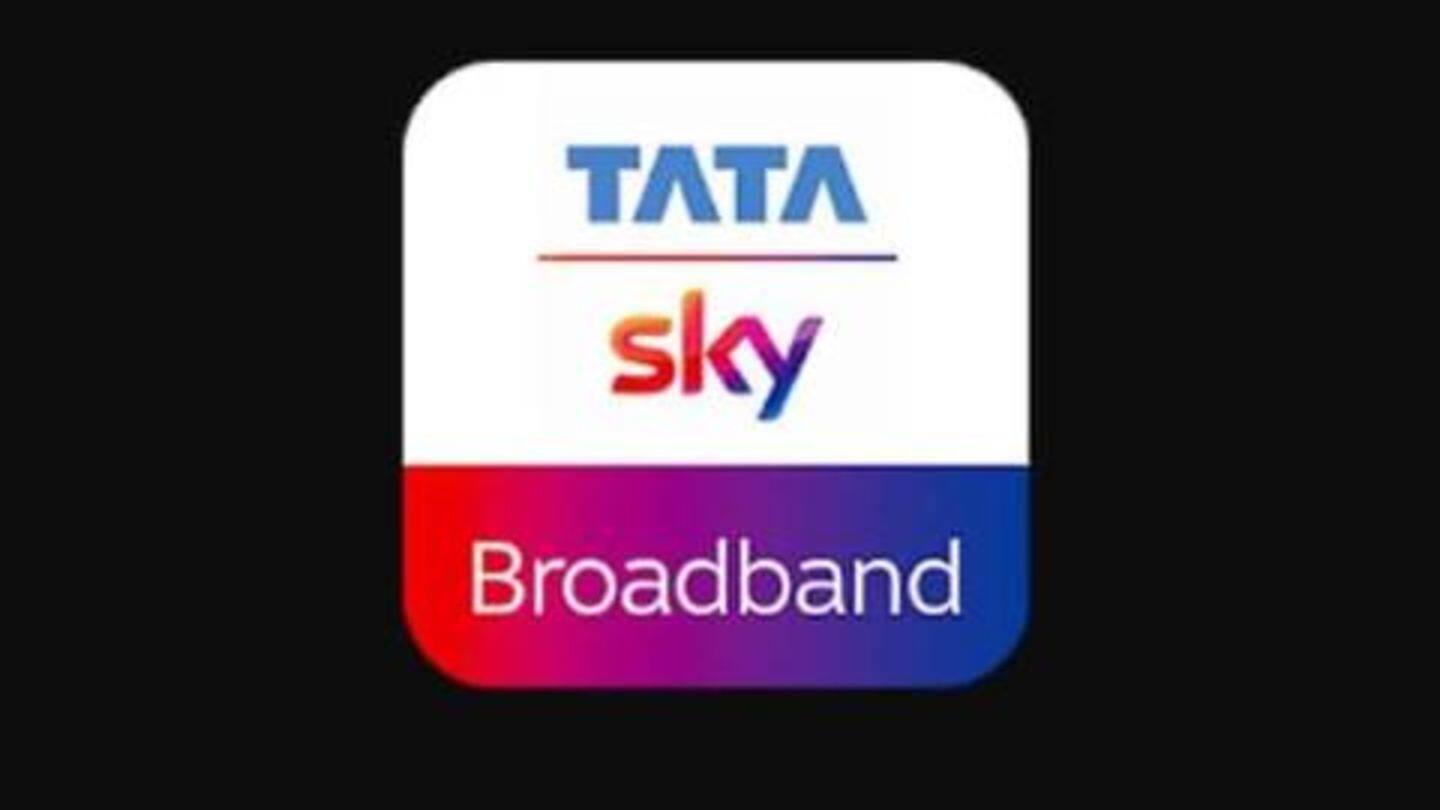 Tata Sky broadband plans Tata Sky broadband plans