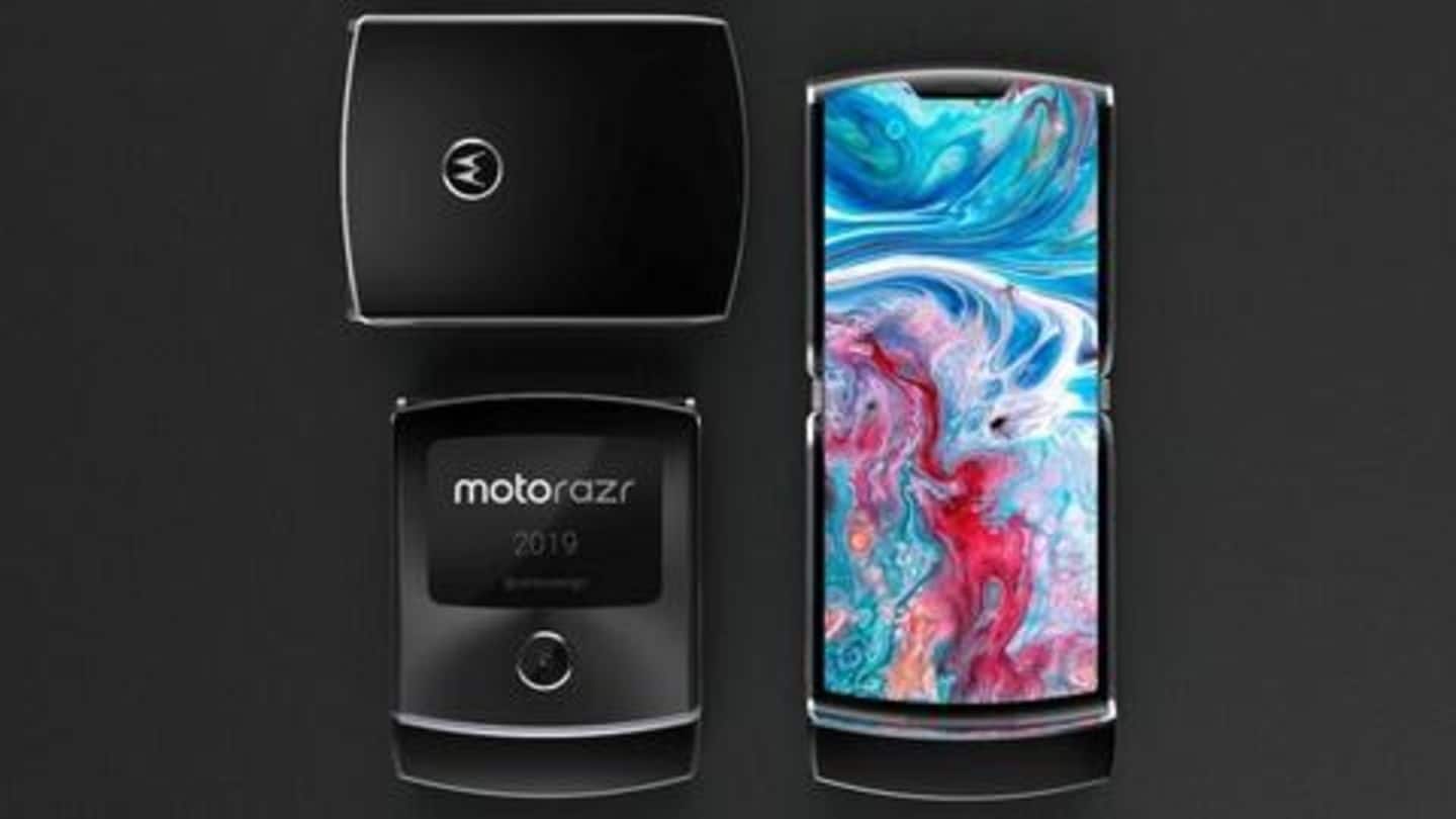 Motorola RAZR foldable phone to be launched on November 13