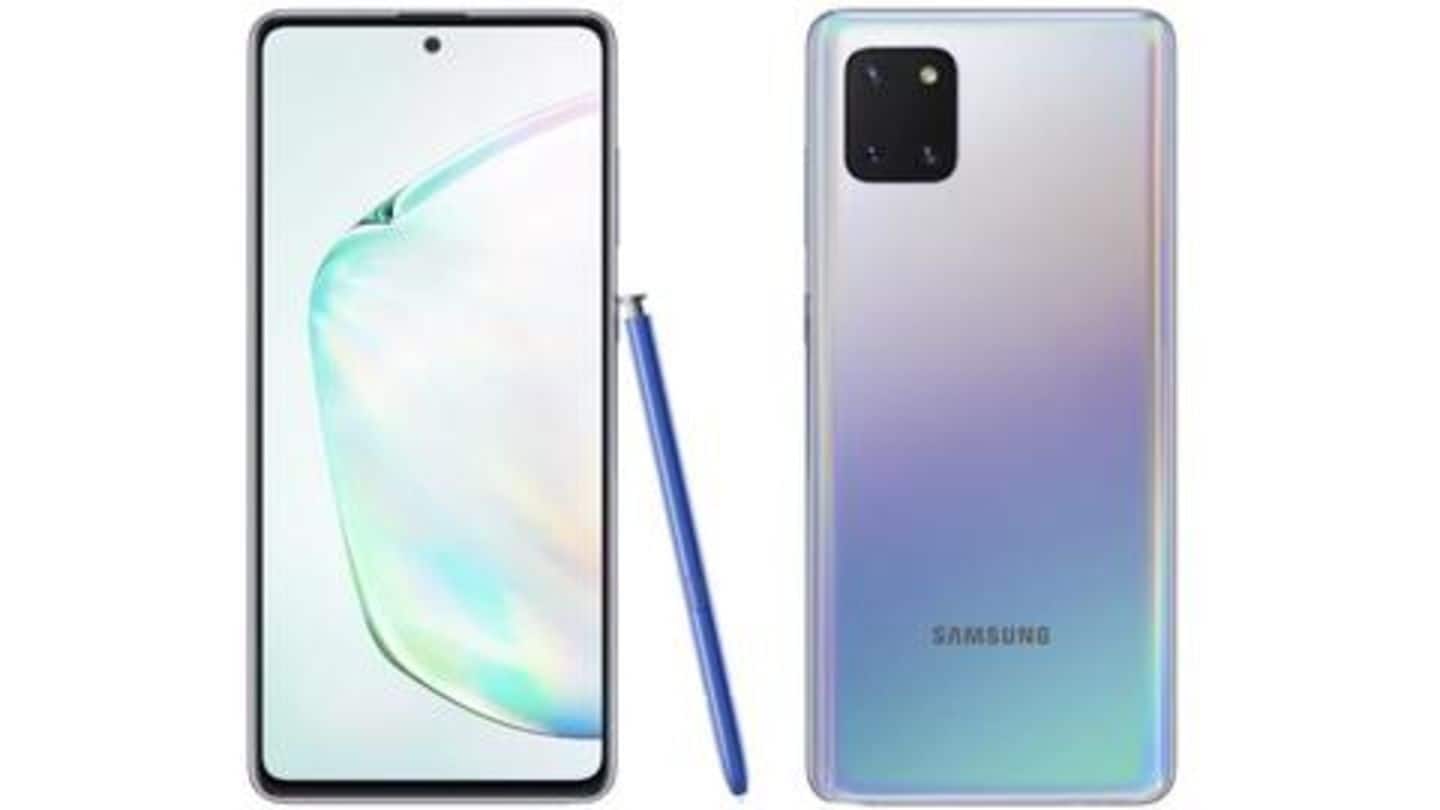Samsung Galaxy Note 10 Lite v/s S10 Lite: The differences
