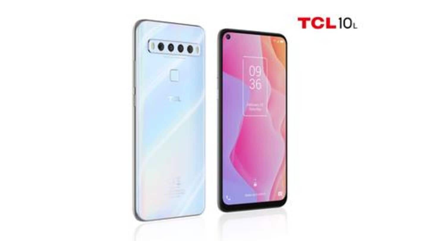 TCL 10L: Priced at $249 (Rs. 19,000) TCL 10L: Priced at $249 (Rs. 19,000)