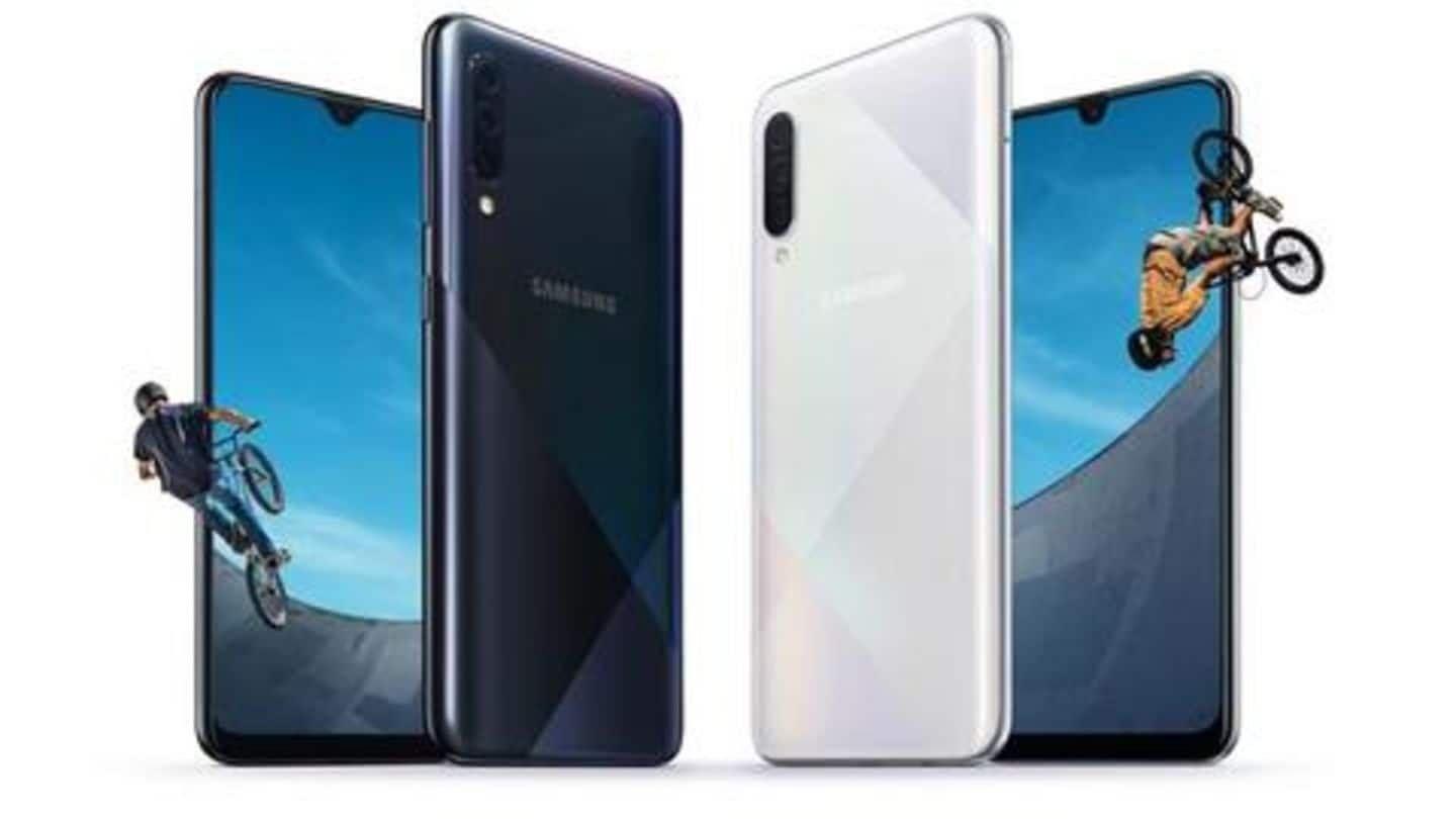 Samsung Galaxy A50s, A30s featuring triple rear-camera, launched in India