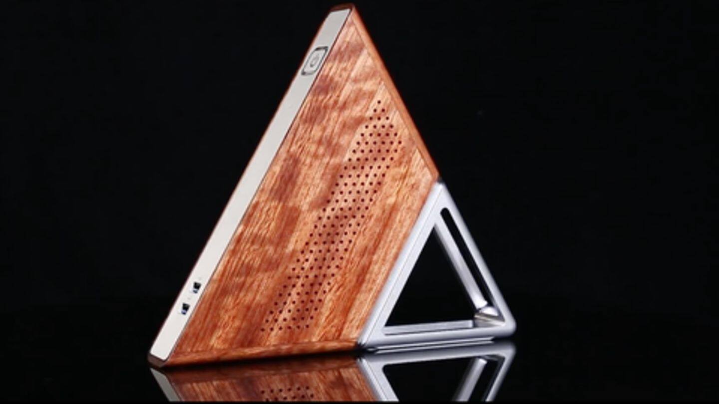This wooden, mini computer is available for Rs. 12,000