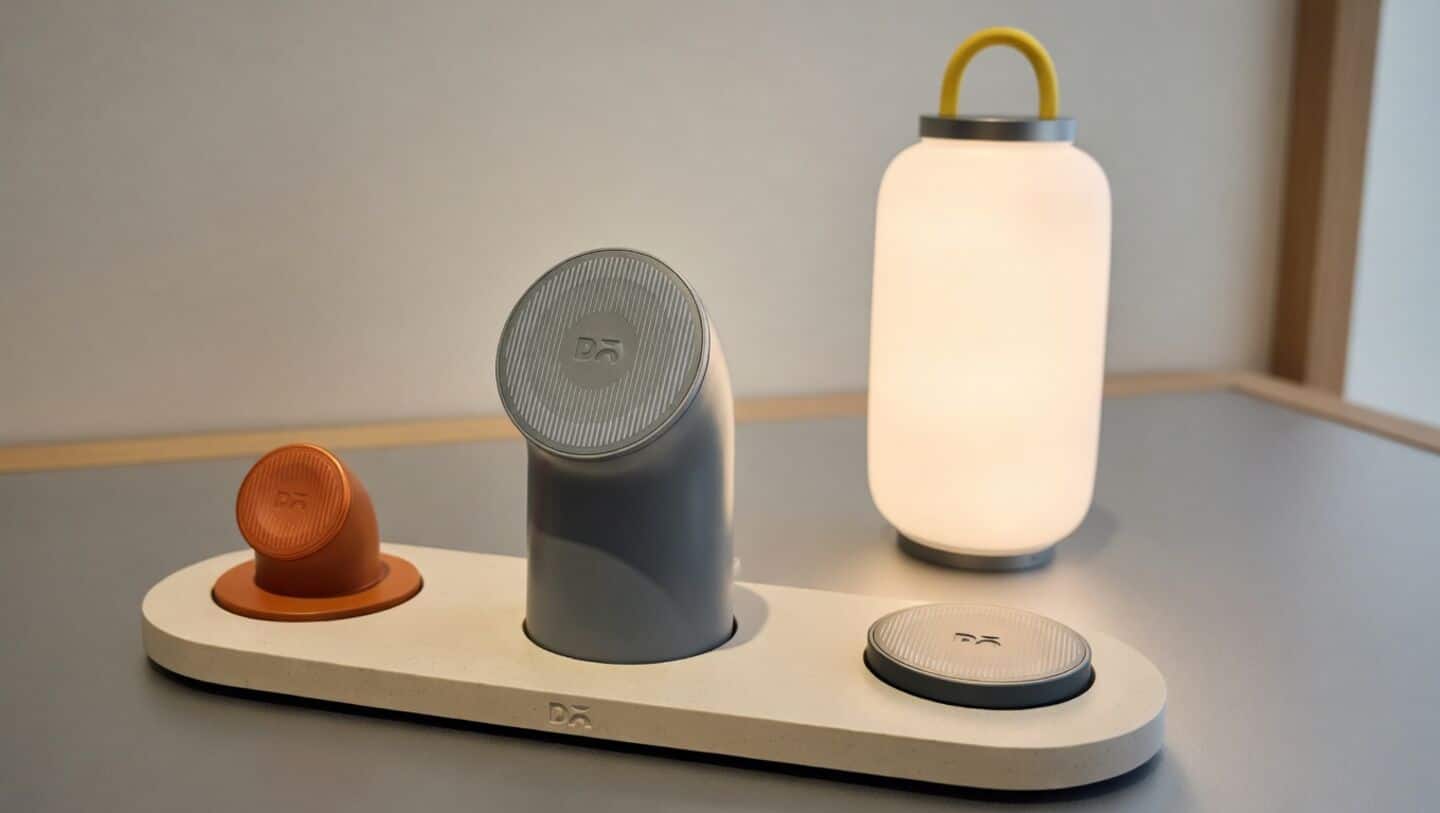 This wireless charging dock turns into portable battery in seconds