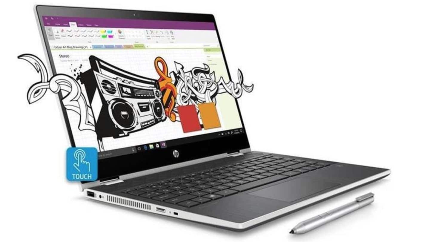 HP Pavilion x360 laptop launched in India for Rs. 50,347