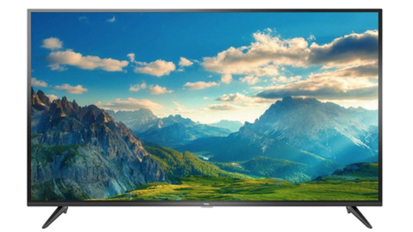 TCL 50-inch 4K LED Smart TV: Priced at Rs. 32,290 TCL 50-inch 4K LED Smart TV: Priced at Rs. 32,290