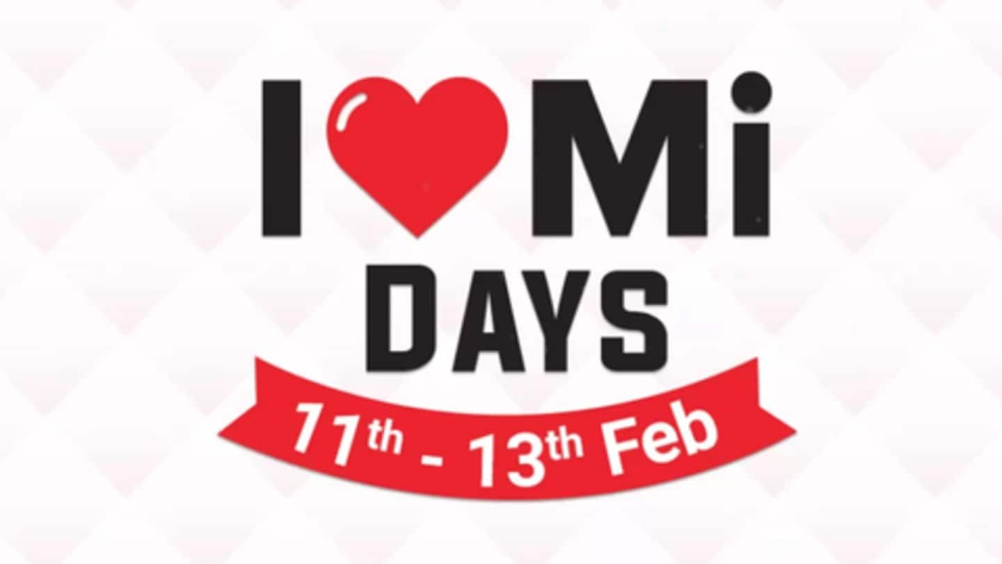 "I Love Mi Days" sale live on Flipkart: Details here