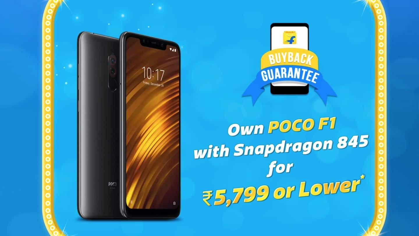 Buy Xiaomi Poco F1 for Rs. 5,799: Here's how