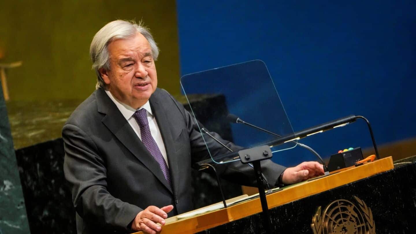 AI is moving too fast to regulate: UN chief
