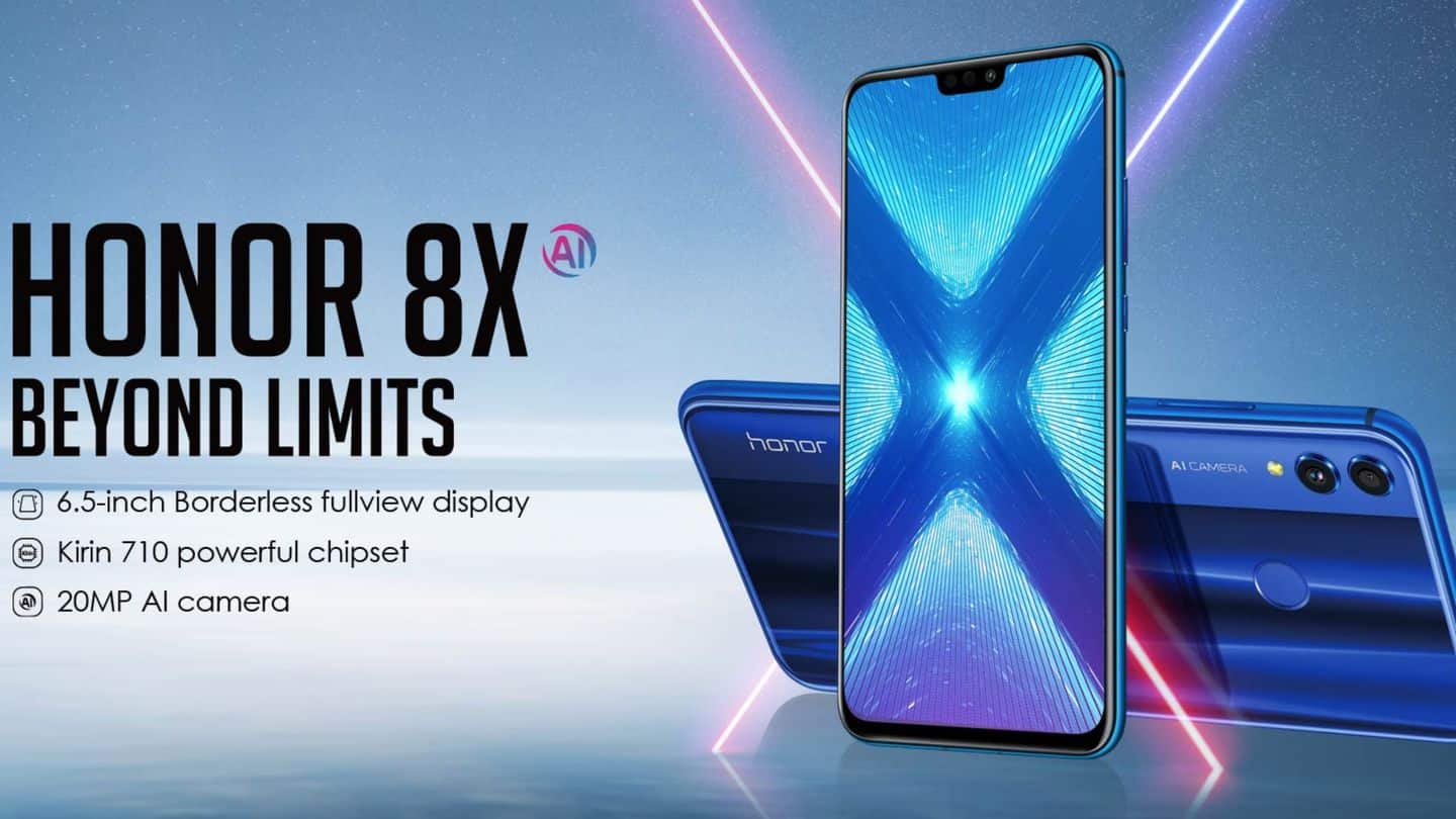 Honor 8X to launch in India on October 16