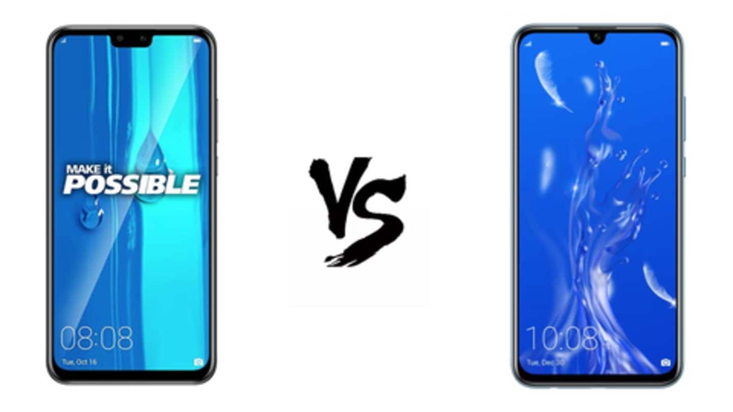 Honor 10 Lite v/s Huawei Y9: 2019's best budget smartphone