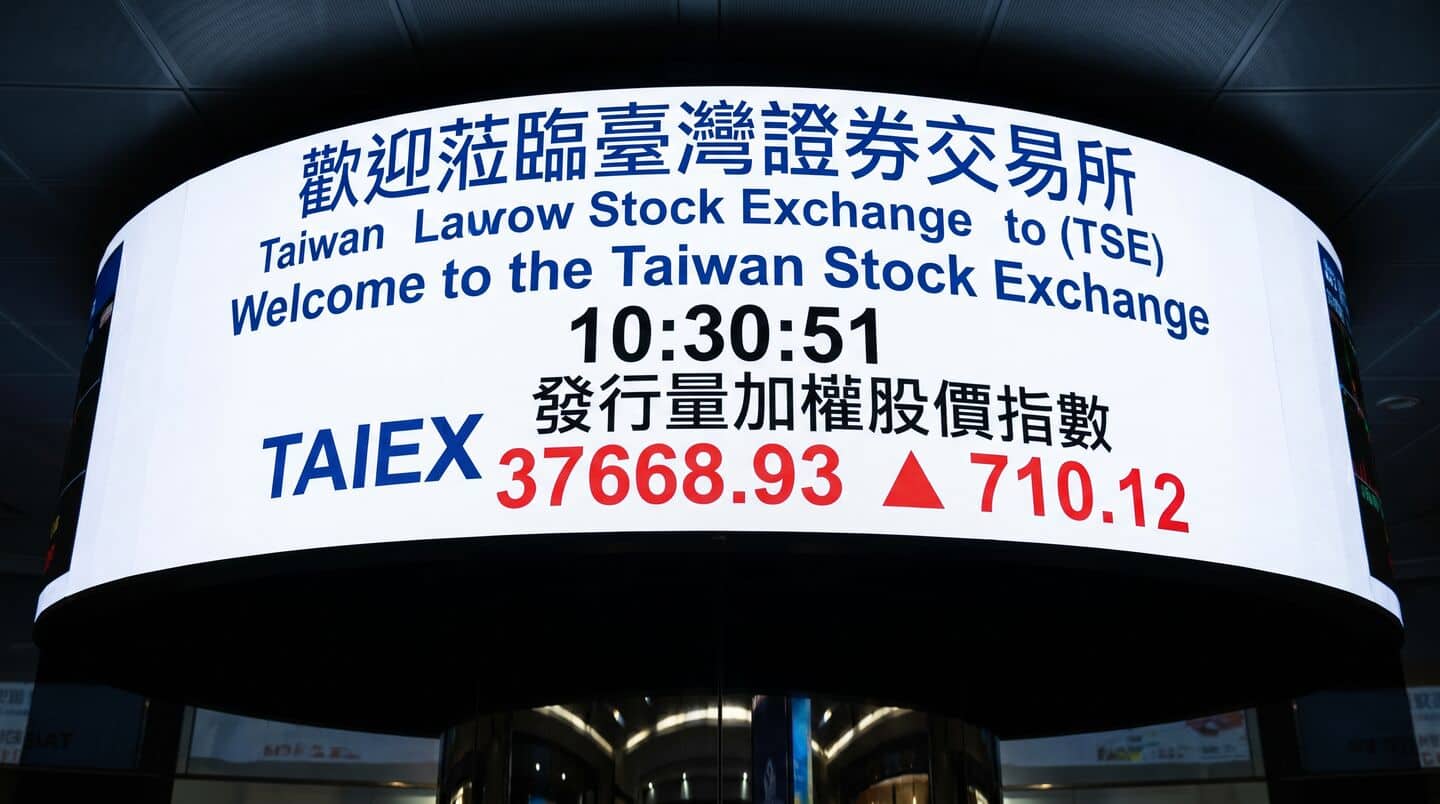 AI boom helps Taiwan overtake India in stock market rankings