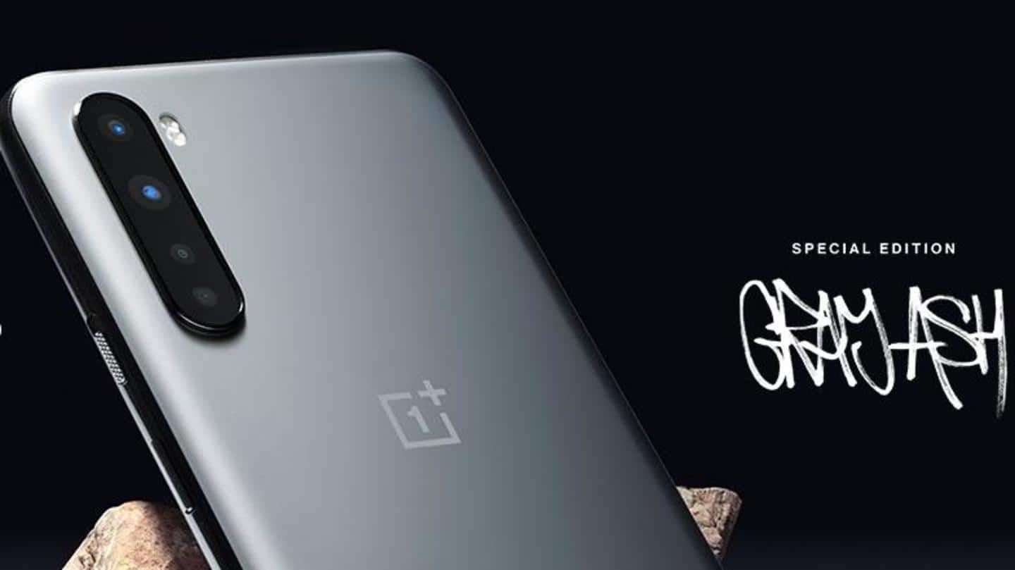 Ahead of launch, OnePlus Nord's 'Gray Ash' color variant leaked