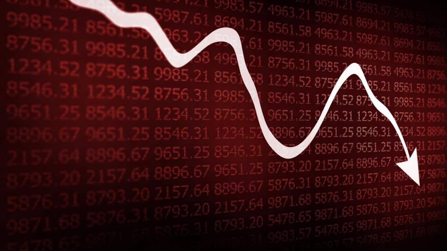 Sensex tanks 1,300 points from day's high