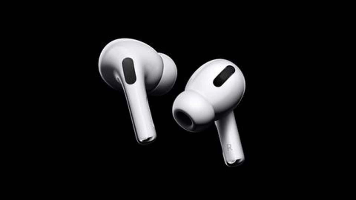 Apple AirPods Pro, with active noise-cancellation, launched at Rs. 24,900