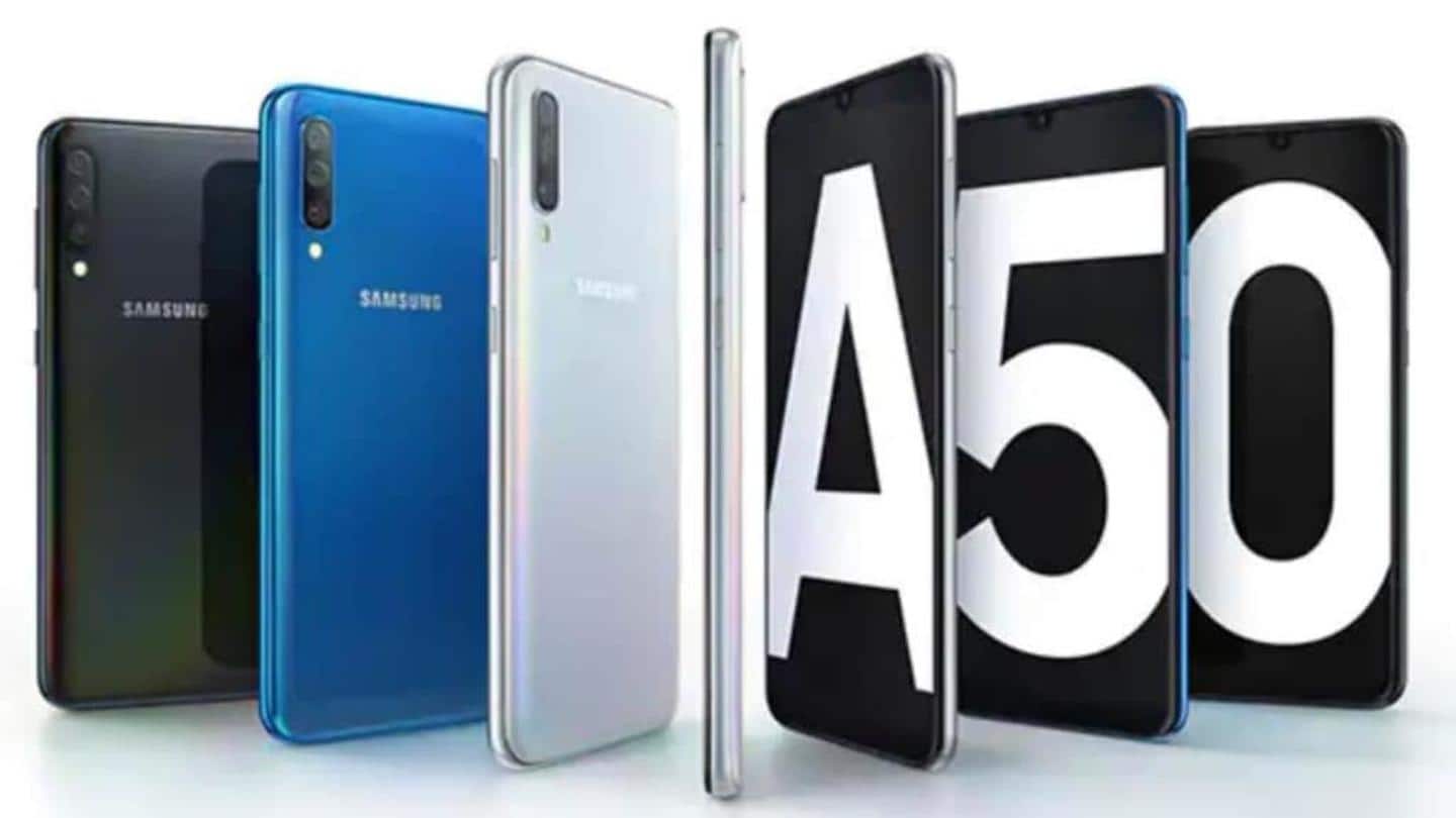 Samsung Galaxy A50 receives October 2020 Android security patch