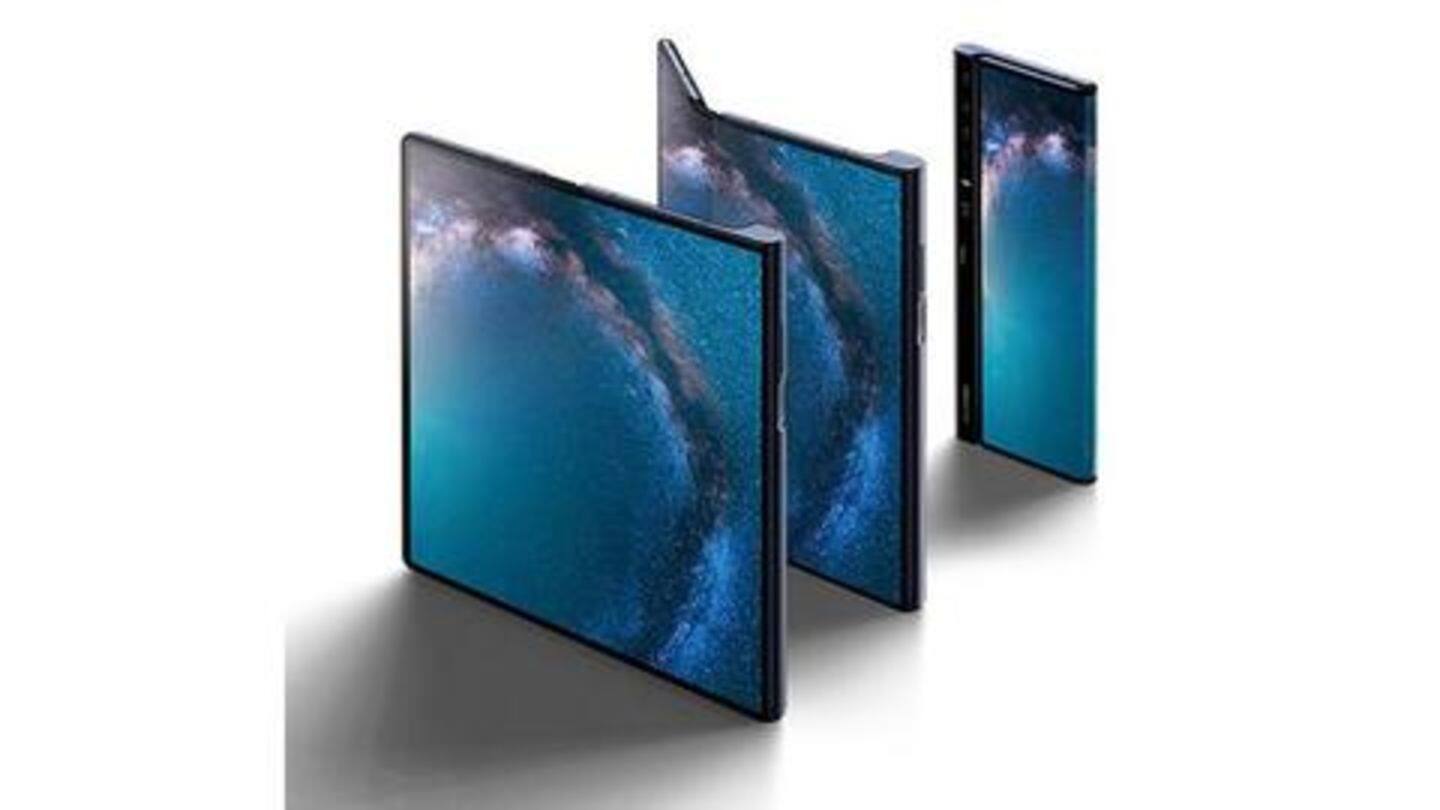 Meanwhile, here's recalling Huawei Mate X, a Rs. 1.82-lakh device Meanwhile, here's recalling Huawei Mate X, a Rs. 1.82-lakh device
